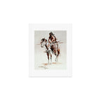 âPowderfaceâ Western Art by Charles M Russell Art Print Gallery Image 1