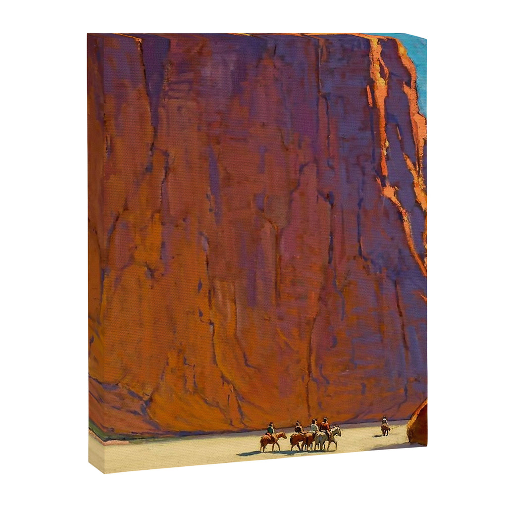 âSunset Canyon de Chellyâ by Edgar Payne Canvas Print Gallery Image 6