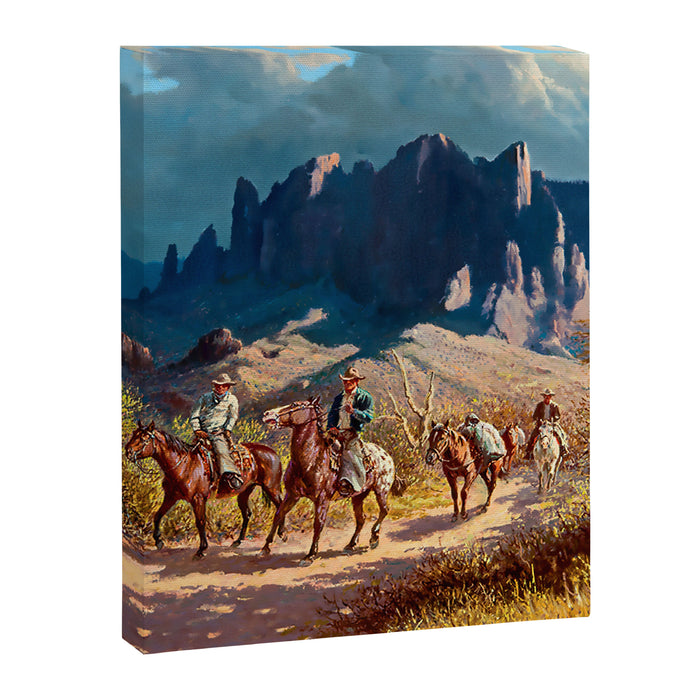 âSuperstition Trailâ by Western Painting Canvas Print Gallery Image 1