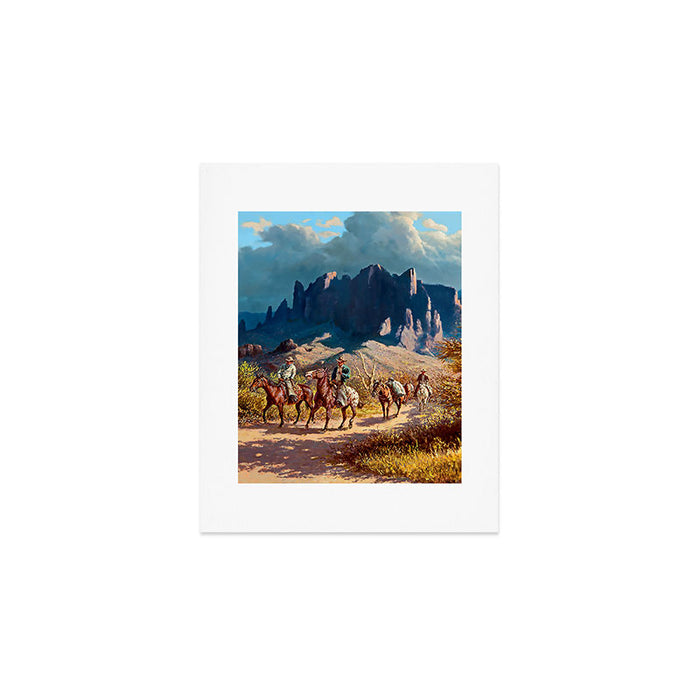 âSuperstition Trailâ by Western Painting Art Print Gallery Image 1