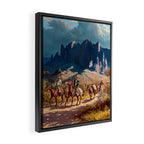 âSuperstition Trailâ by Western Painting Framed Canvas Print Gallery Image 2