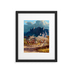 âSuperstition Trailâ by Western Painting Framed Art Print Gallery Image 6