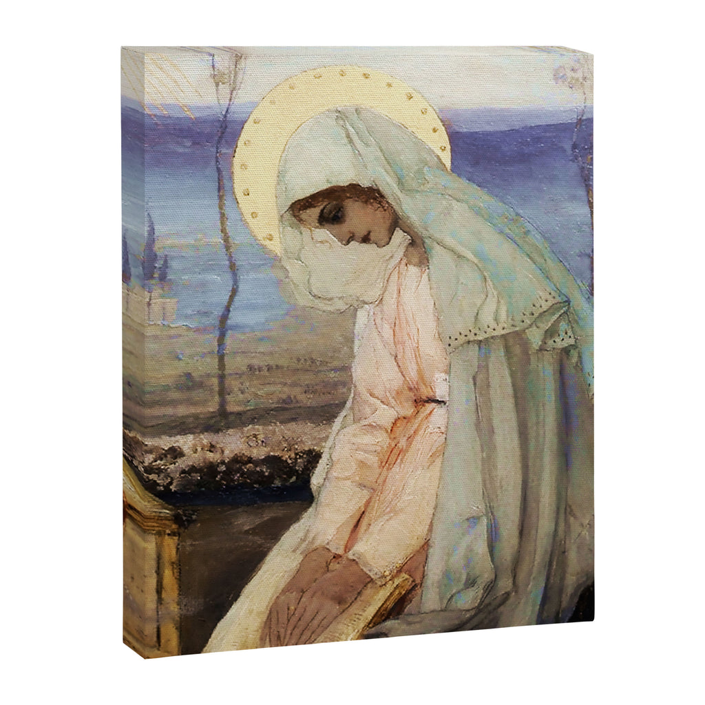 âThe Virgin Maryâ by Mikhail Nesterov Canvas Print Gallery Image 8