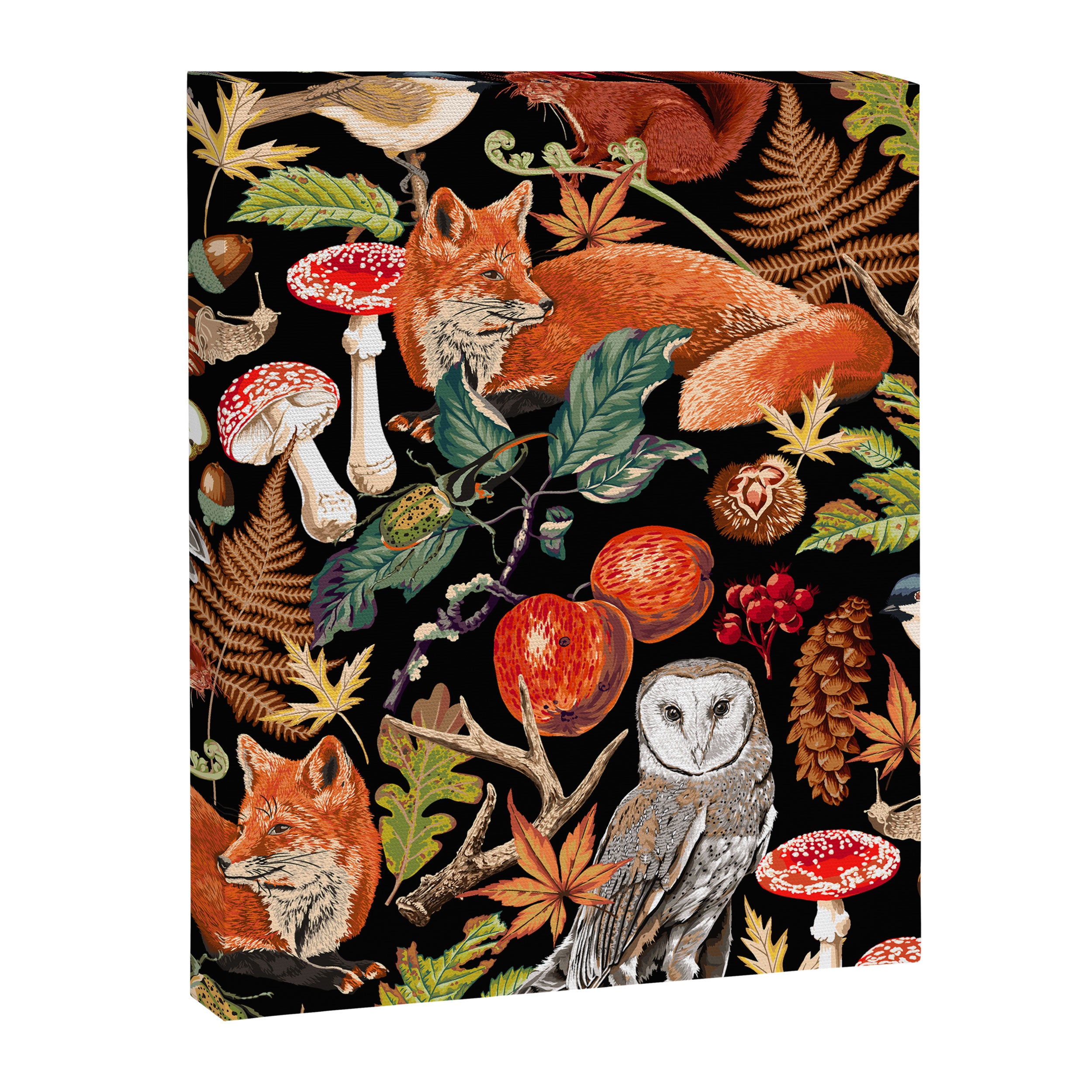 AUTUMN WOODLAND Canvas Print Gallery Image 8