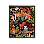 AUTUMN WOODLAND Framed Canvas Print Gallery Image 8