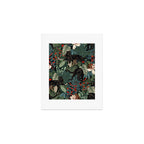 Tropical Black Panther Art Print Gallery Image 1