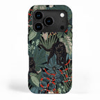 Tropical Black Panther iPhone Case Gallery Image 1