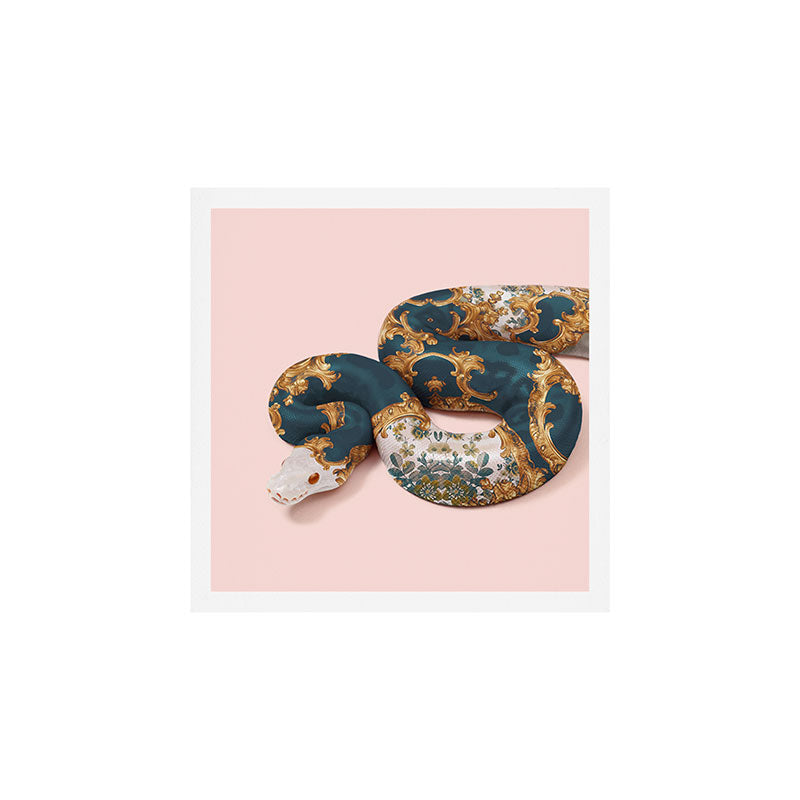 Baroque Snake Art Print Gallery Image 1