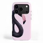 BLACK FLAMINGO iPhone Case Gallery Image 1