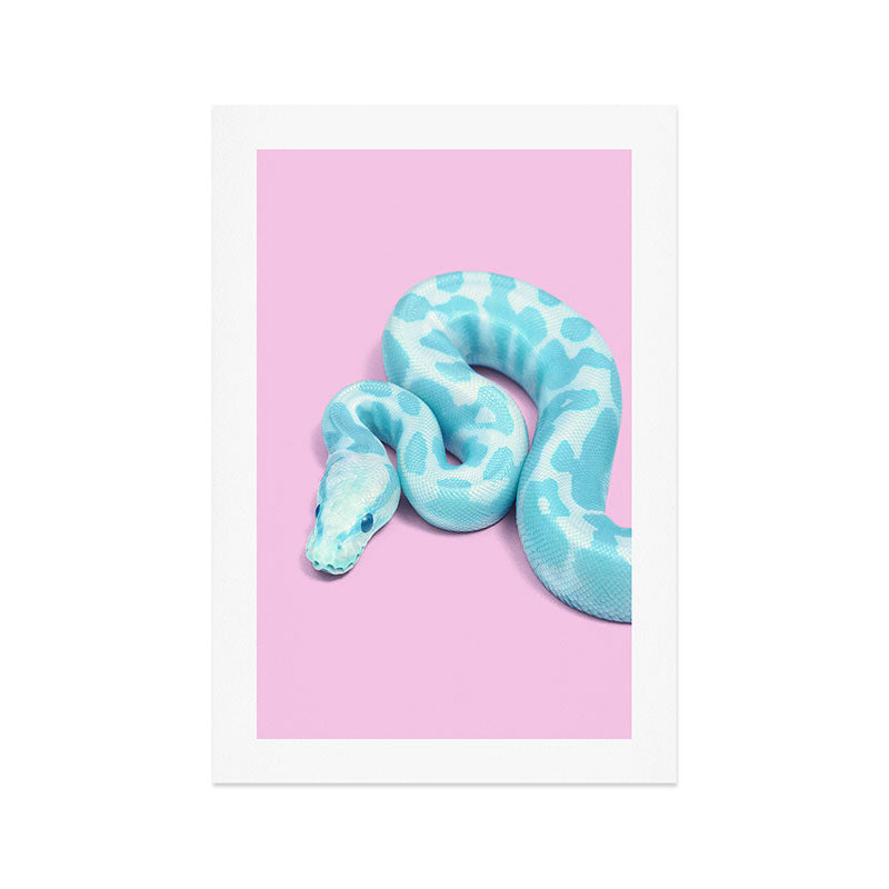 BLUE SNAKE Art Print Gallery Image 1