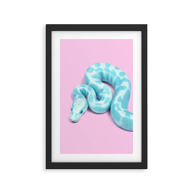BLUE SNAKE Framed Art Print Gallery Image 2