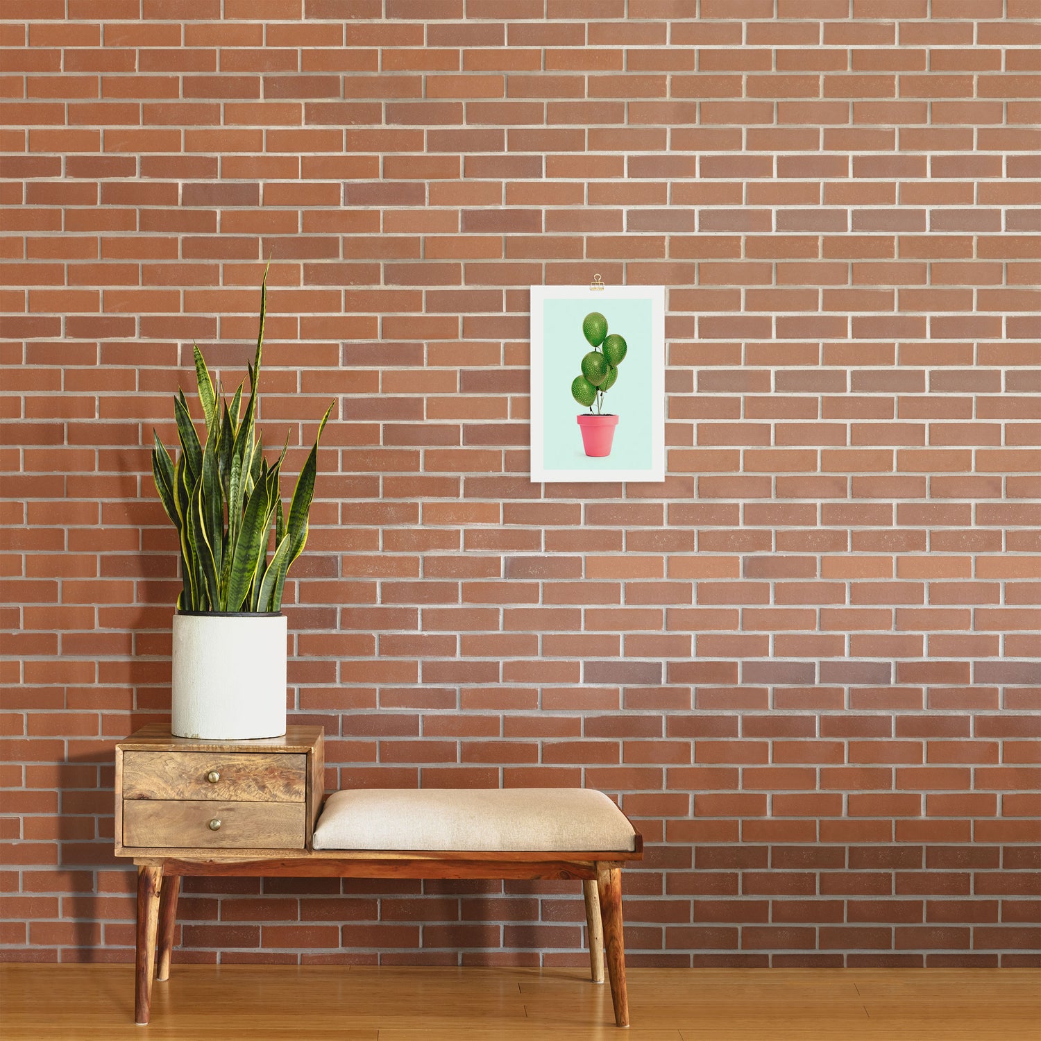 CACTUS BALLOON Art Print Gallery Image 2