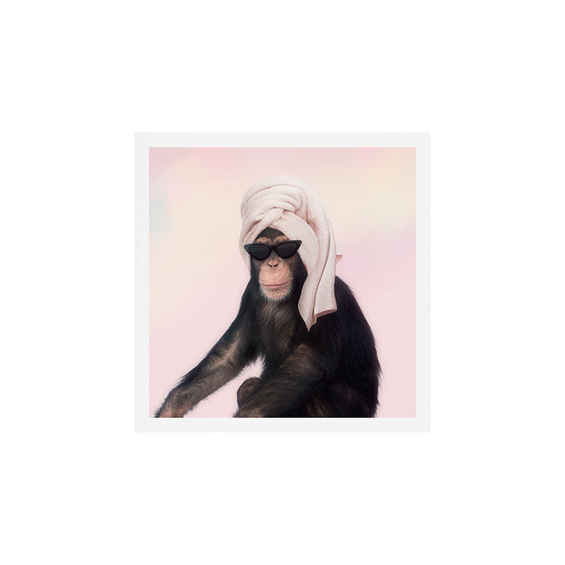 Chimpanzee Art Print Gallery Image 1