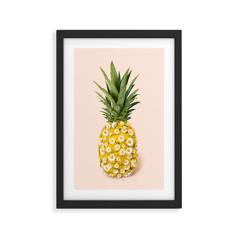 Daisy Pineapple Framed Art Print Gallery Image 3