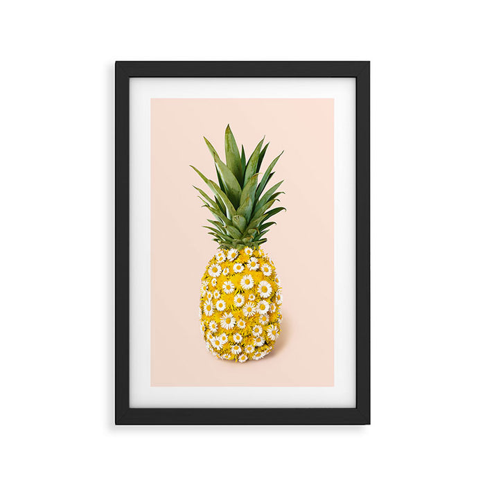 Daisy Pineapple Framed Art Print Gallery Image 1