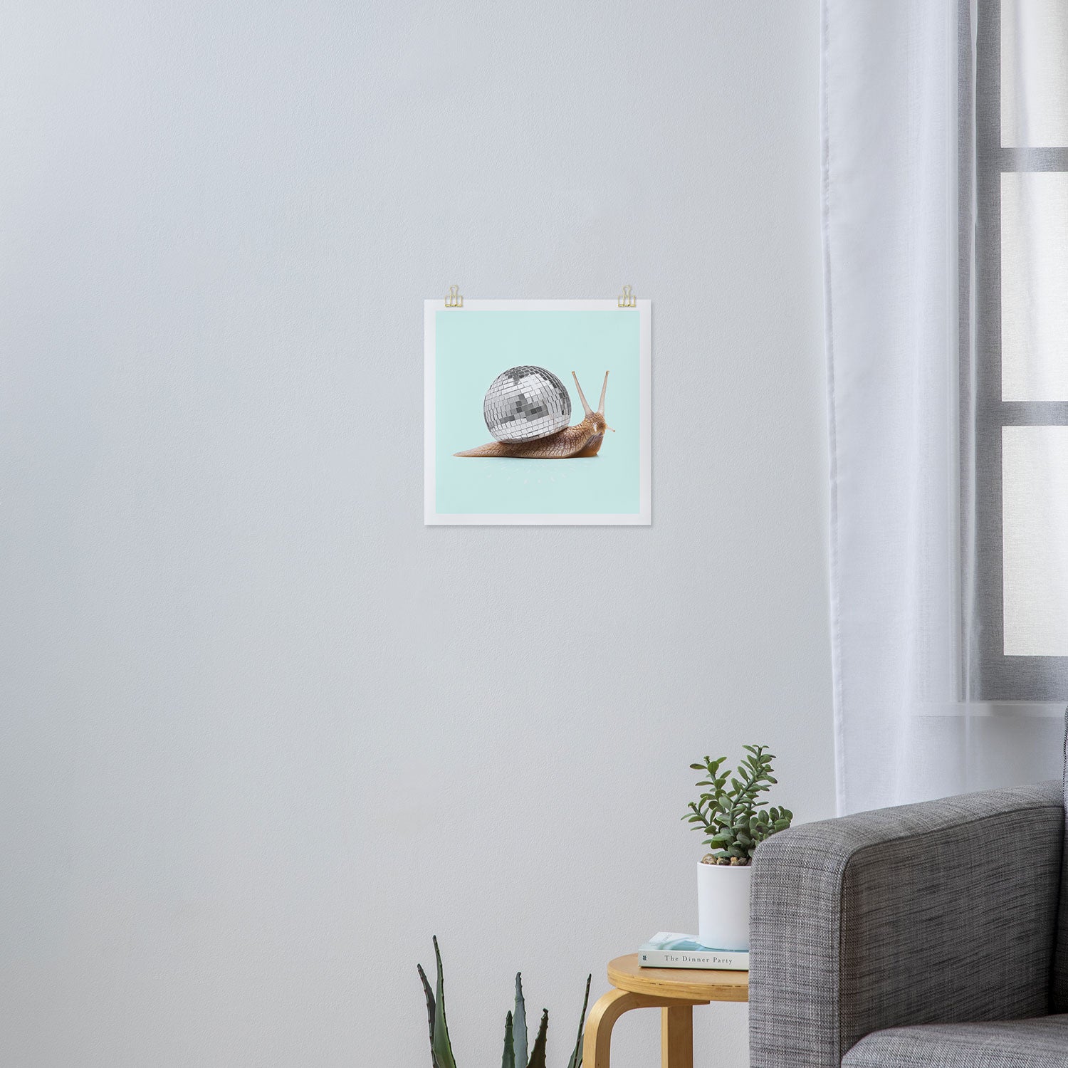 DISCO SNAIL Art Print Gallery Image 3