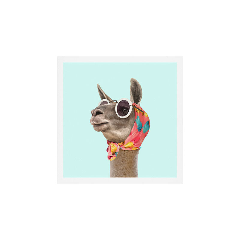 Fashion Lama Art Print
