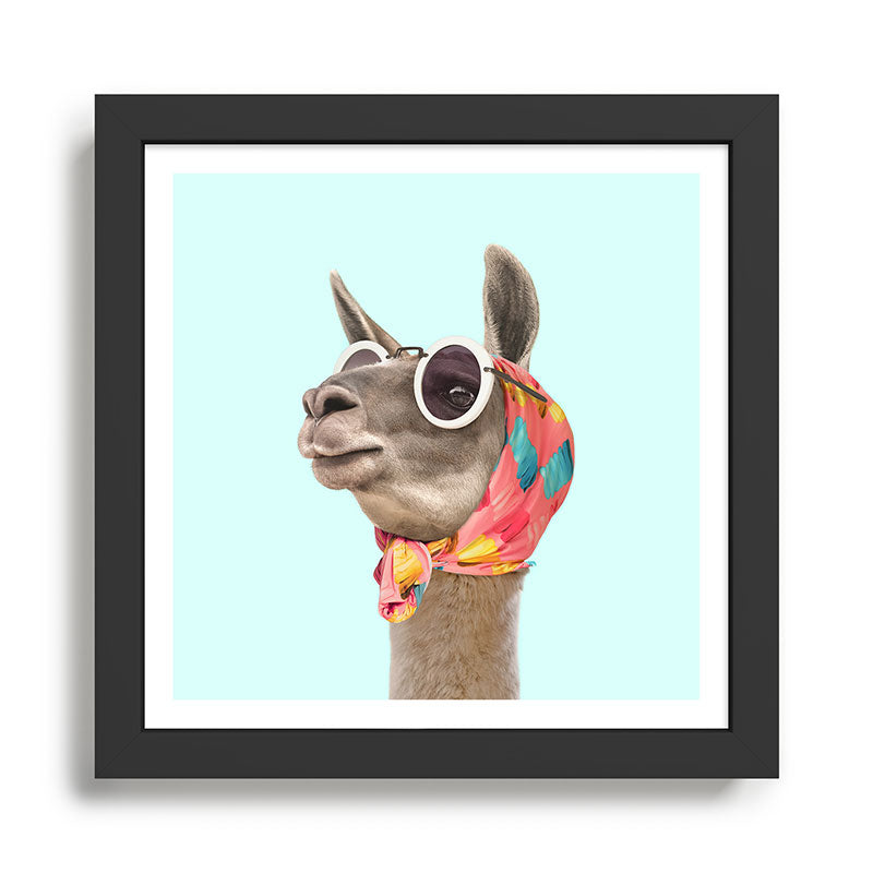 FASHION LAMA Framed Art Print Gallery Image 1