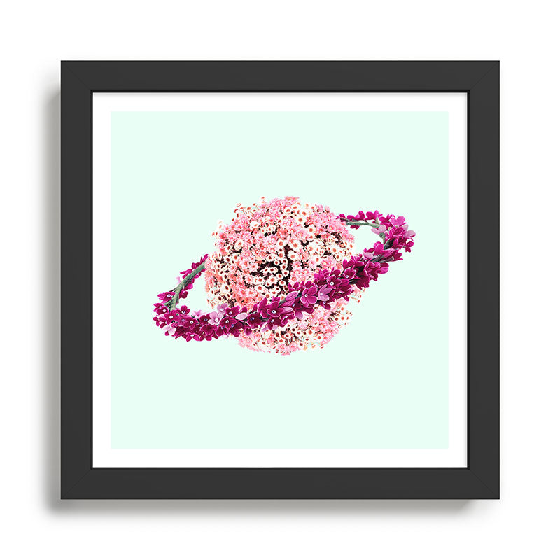 FLORAL PLANET Framed Art Print Gallery Image 1