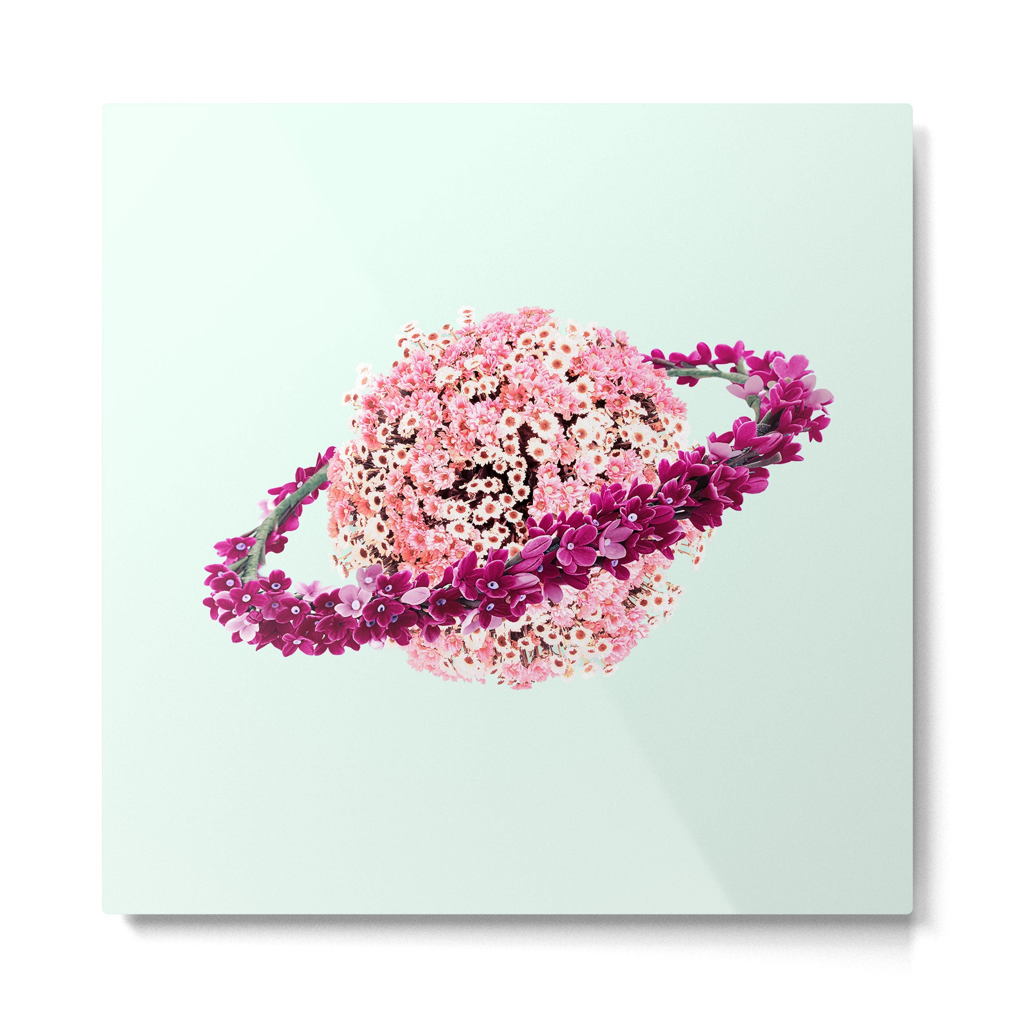 FLORAL PLANET Metal Print Gallery Image 2