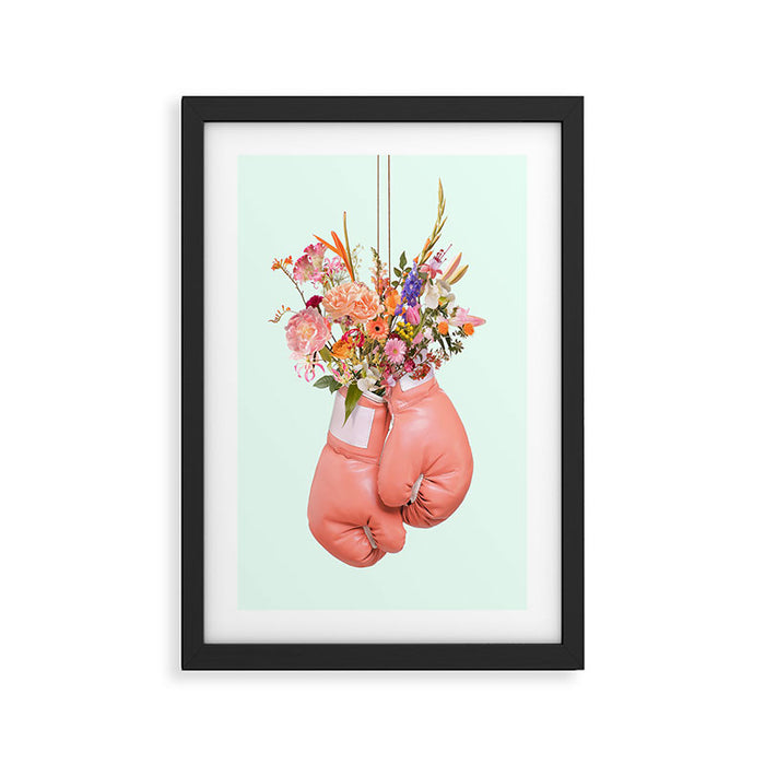 FLOWER POWER Framed Art Print Gallery Image 1