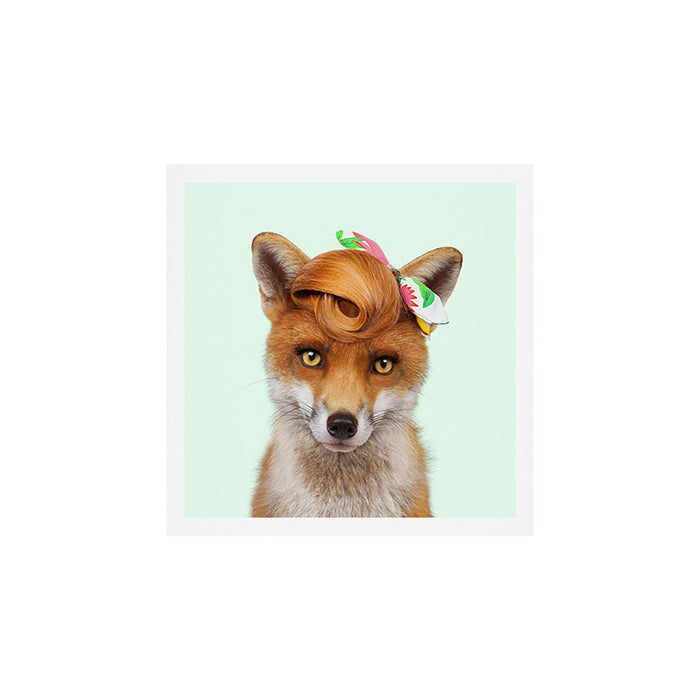 FOXY LADY Art Print Gallery Image 1