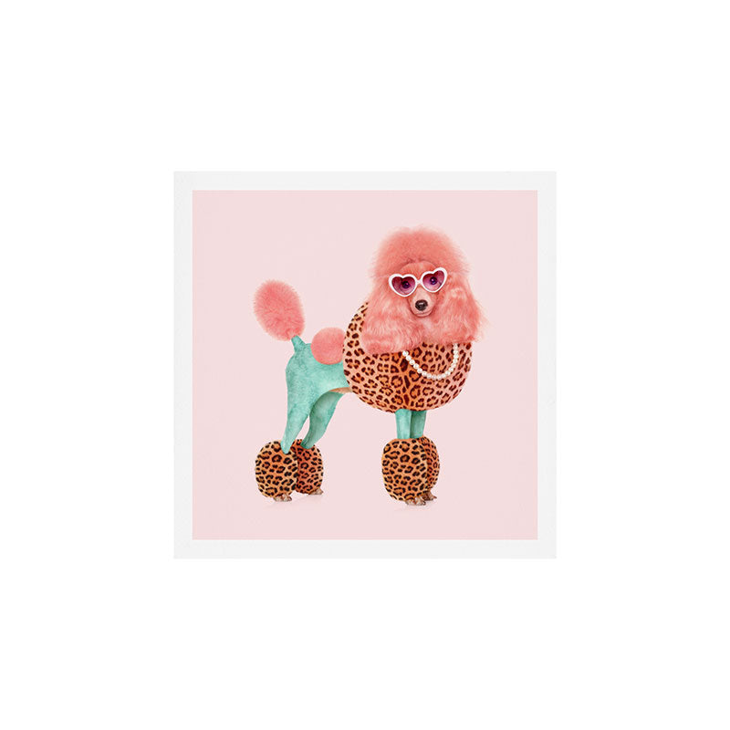 FUNKY POODLE Art Print Gallery Image 1