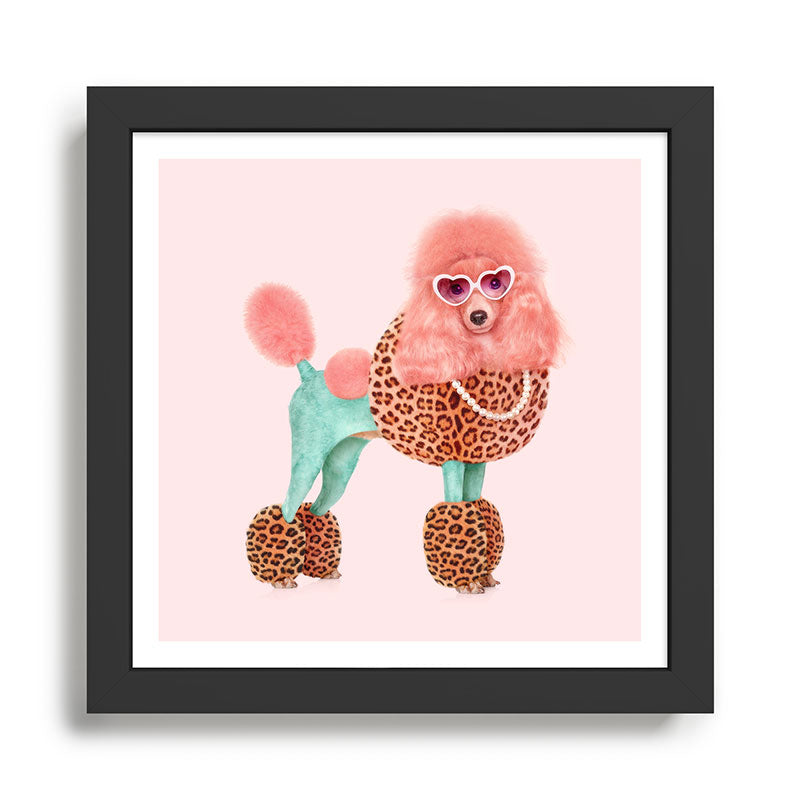 FUNKY POODLE Framed Art Print Gallery Image 1