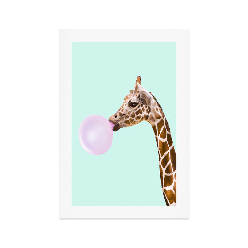GIRAFFE Art Print Gallery Image 1