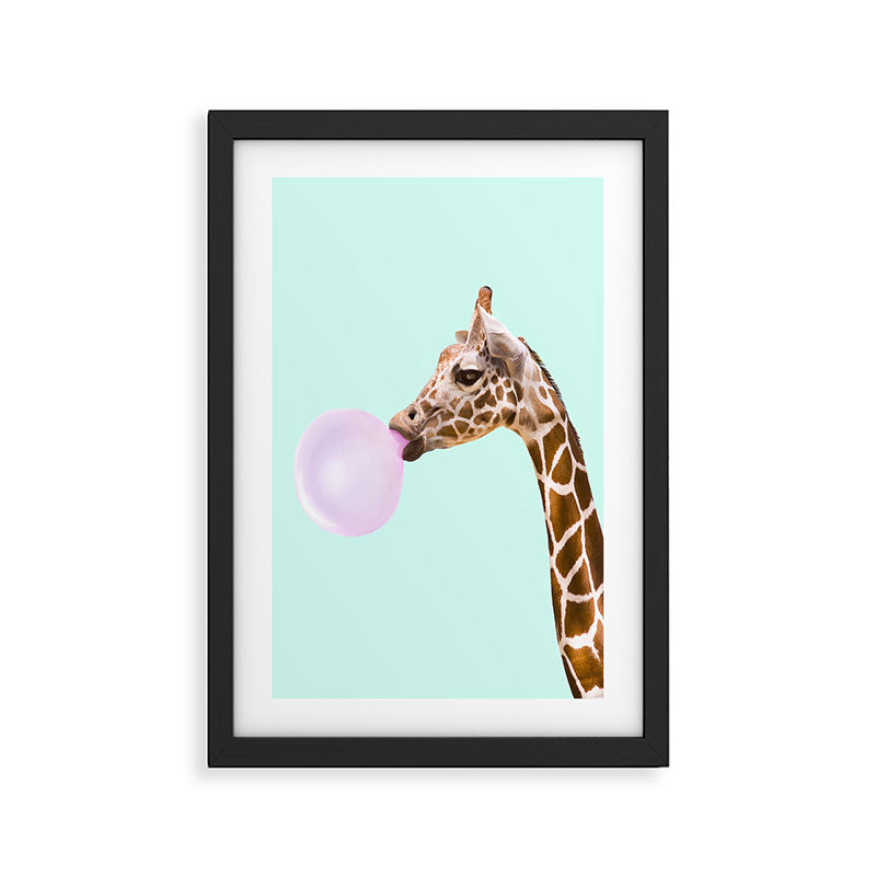 GIRAFFE Framed Art Print Gallery Image 3