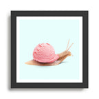 ICE SNAIL Framed Art Print Gallery Image 1