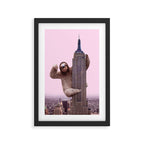 KING SLOTH Framed Art Print Gallery Image 3