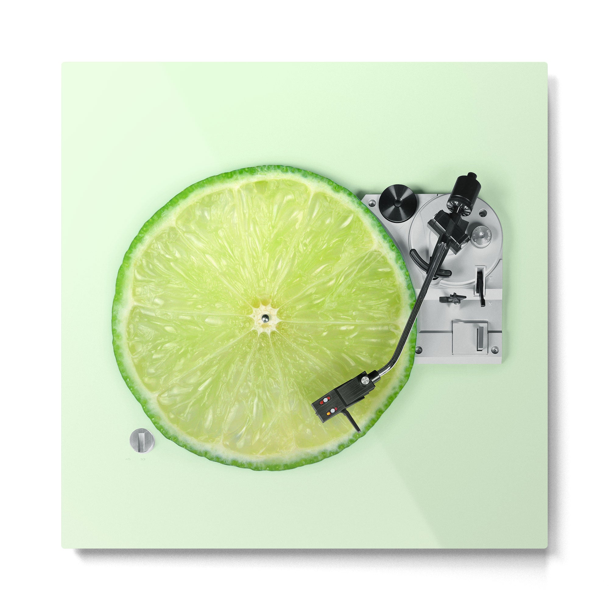 LIME DJ Metal Print Gallery Image 2