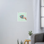 MELTING RUBIKS CUBE Art Print Gallery Image 3