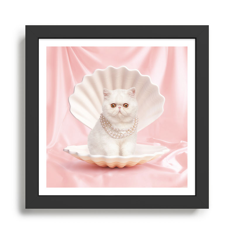 Mrs Pearls Framed Art Print Gallery Image 1