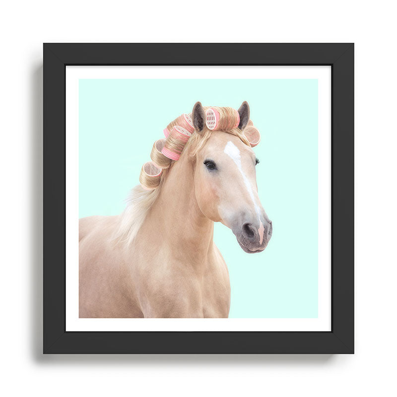 PALOMINO HORSE Framed Art Print Gallery Image 1