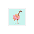 PARTY GIRAFFE  Art Print Gallery Image 1