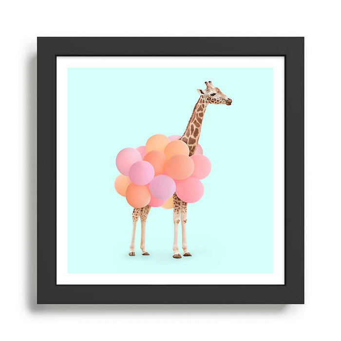 PARTY GIRAFFE  Framed Art Print Gallery Image 1