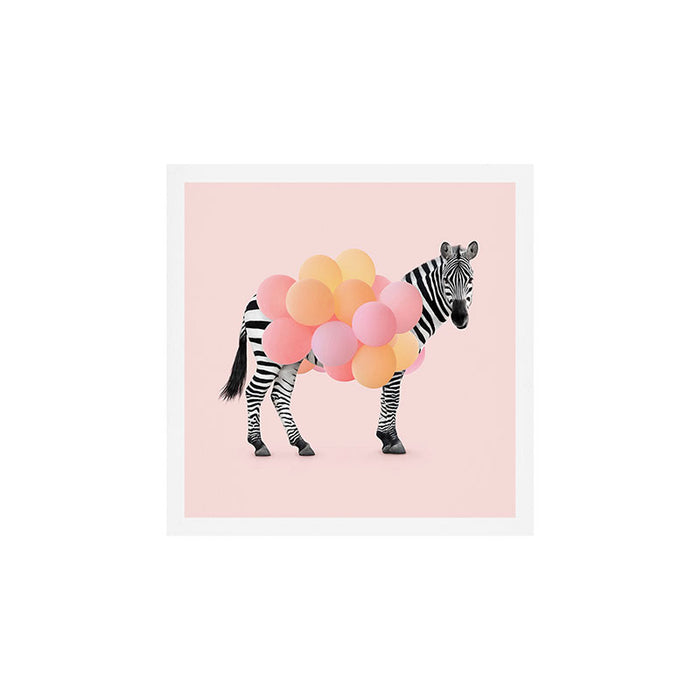PARTY ZEBRA Art Print Gallery Image 1