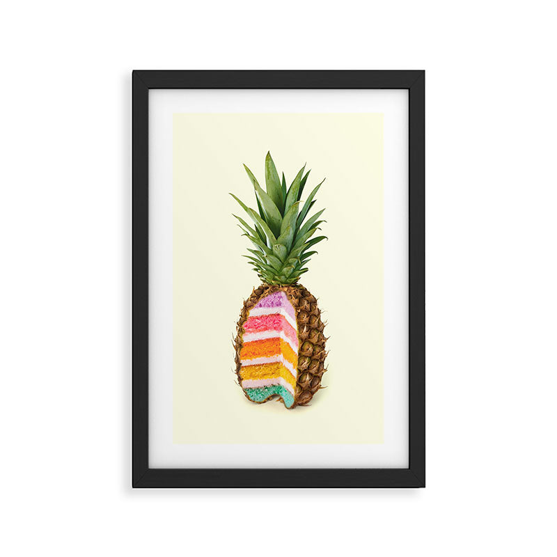 PINEAPPLE CAKE Framed Art Print Gallery Image 3
