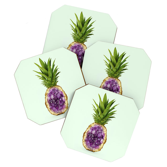 PINEAPPLE QUARTZ Coaster Gallery Image 1