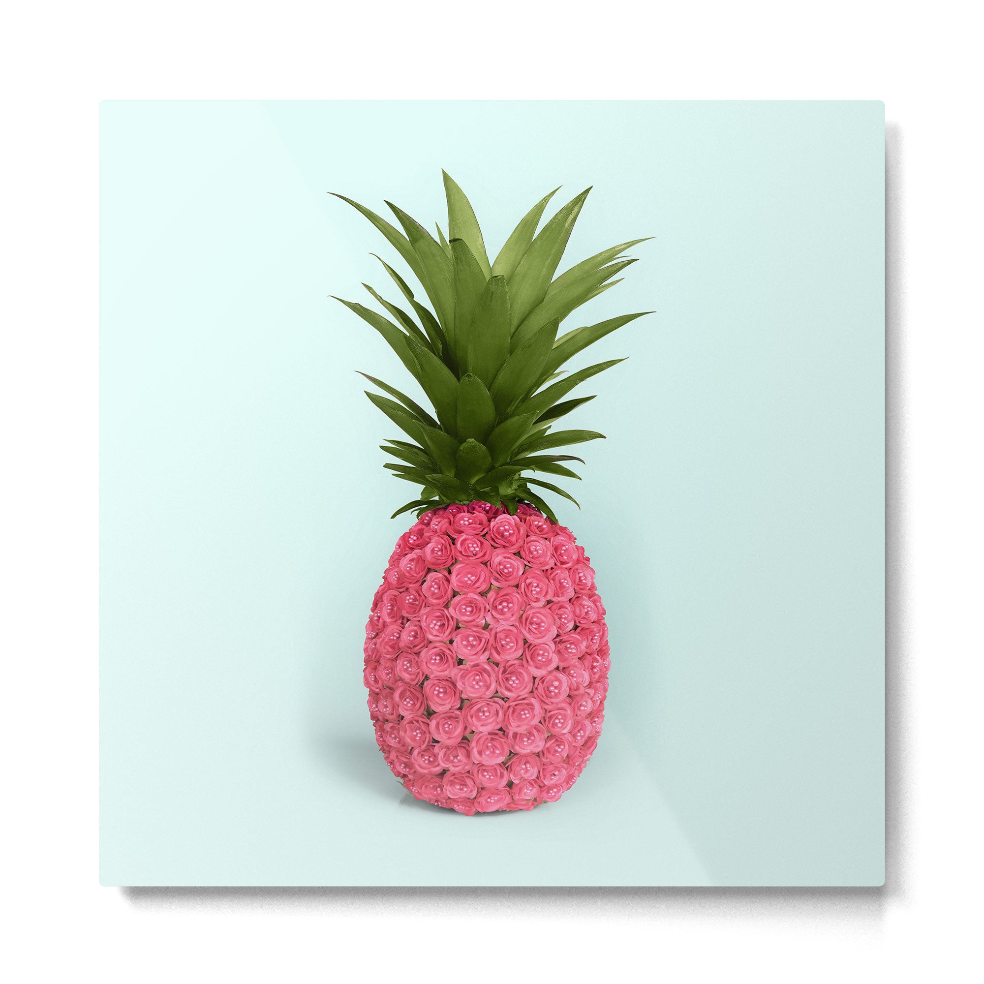 PINEAPPLE ROSES Metal Print Gallery Image 2
