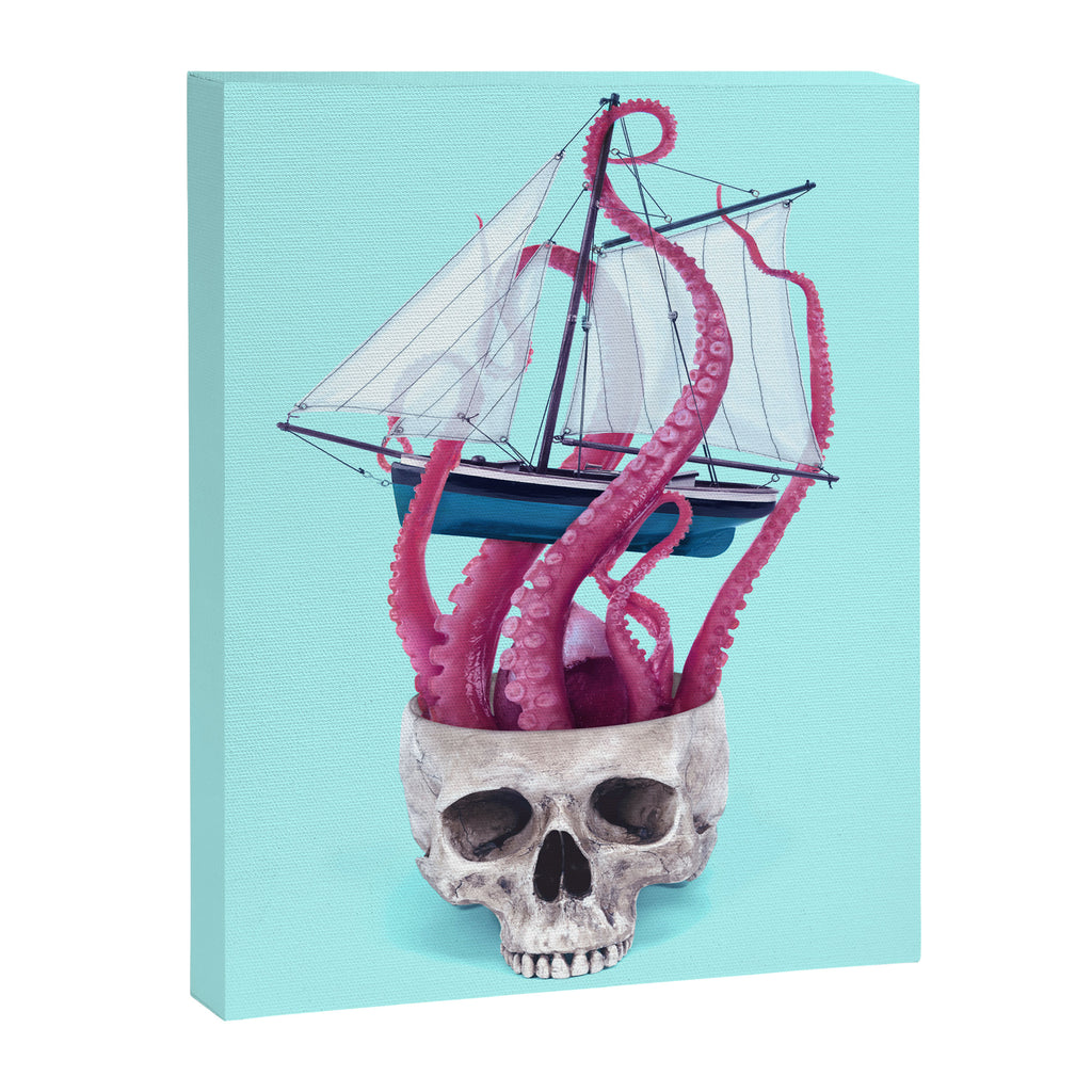 RELEASE THE KRAKEN Canvas Print Gallery Image 8