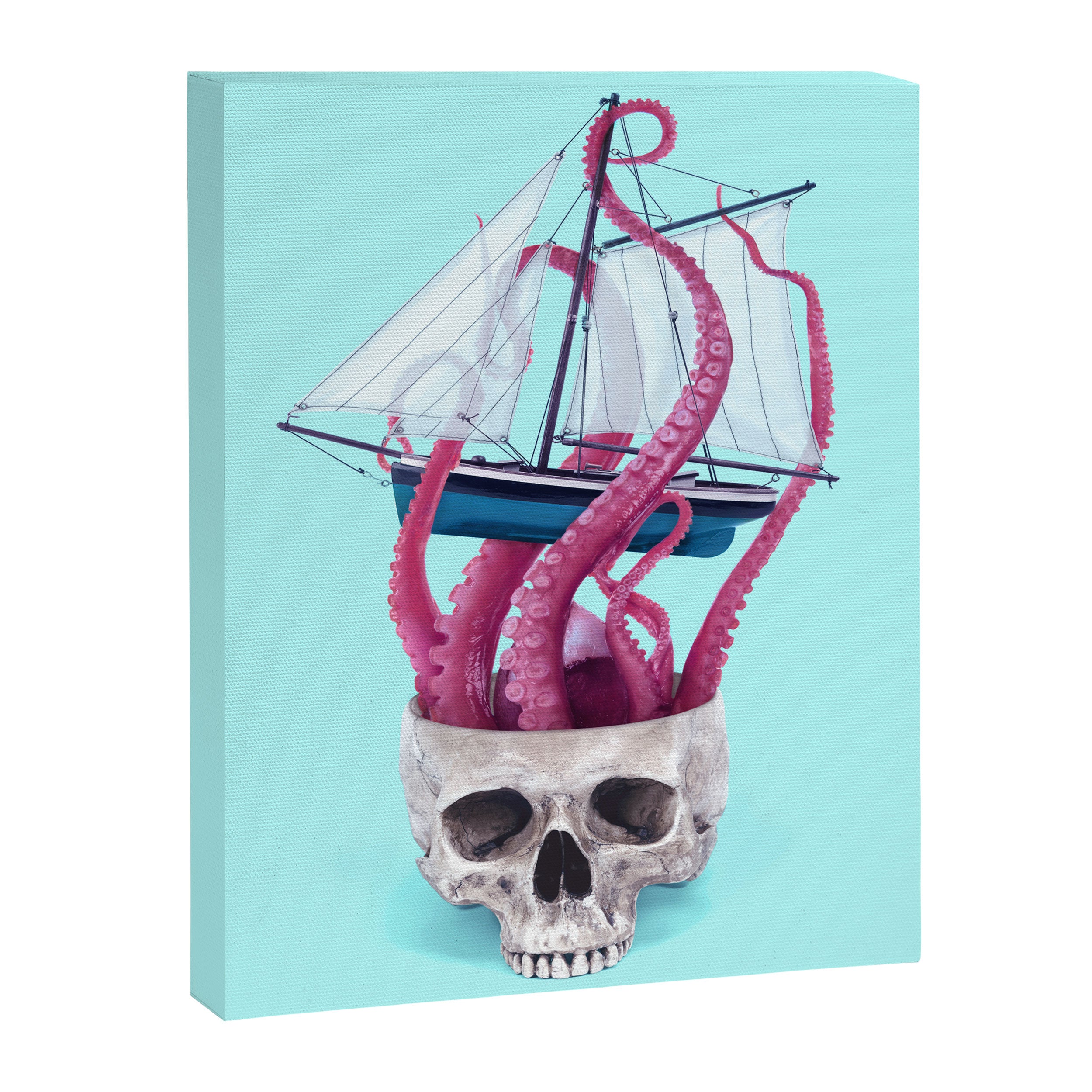 RELEASE THE KRAKEN Canvas Print Gallery Image 8