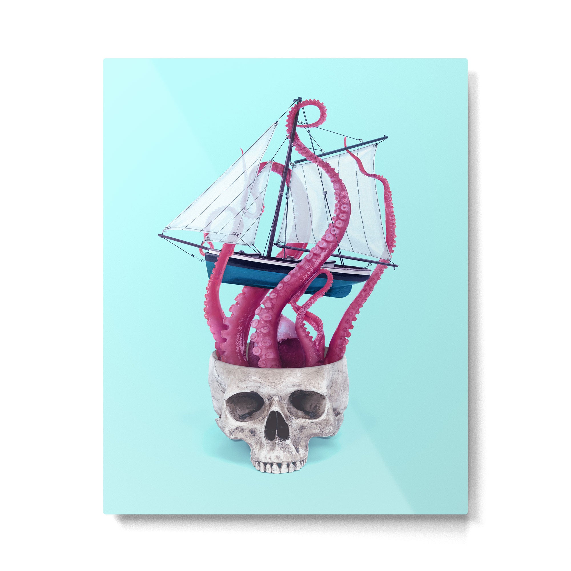RELEASE THE KRAKEN Metal Print Gallery Image 6