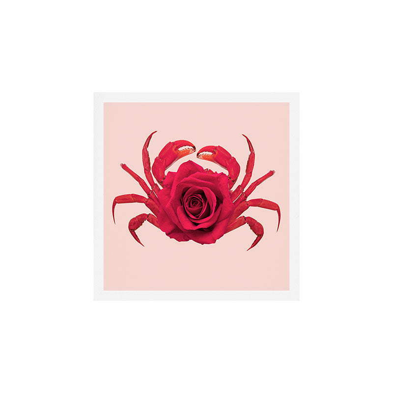 ROSE CRAB Art Print Gallery Image 1