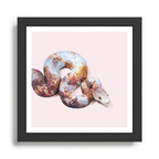 SNAKE PAINT Framed Art Print Gallery Image 1