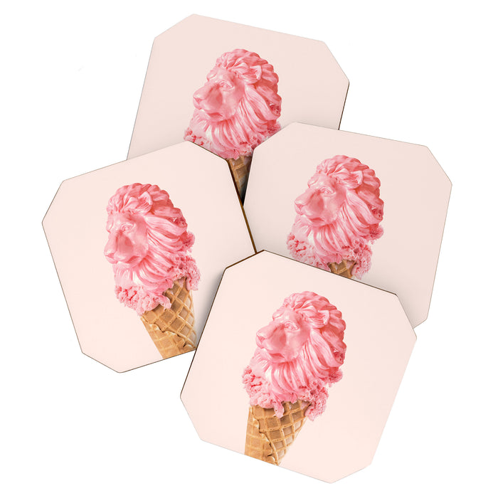 THE LION CREAM Coaster Gallery Image 1