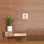 THIRSTY GIRAFFE Art Print Square Gallery Image 2