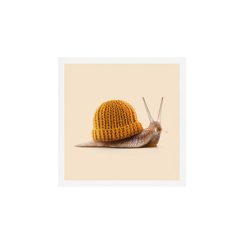 WINTER SNAIL Art Print Gallery Image 1